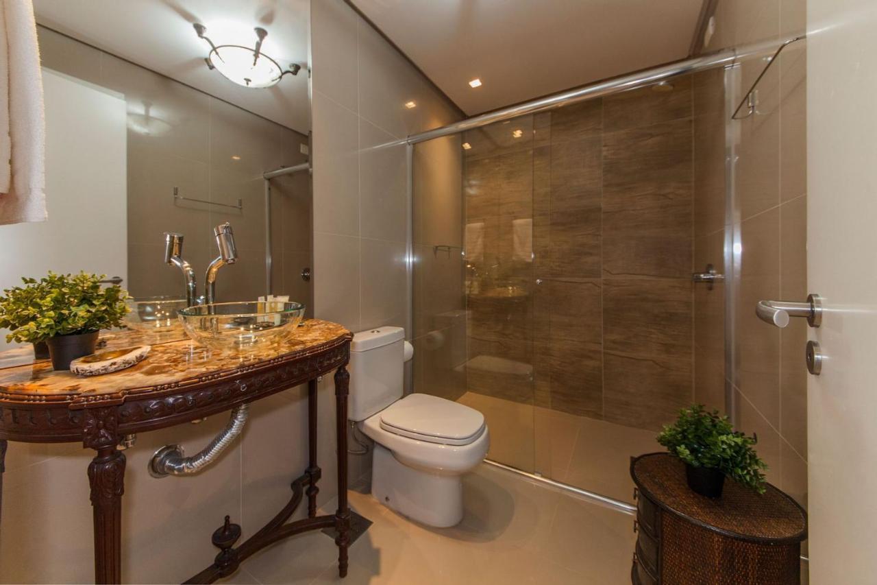 600 Metros, Rua Coberta - Centro Via Florida Apartman Gramado Kültér fotó