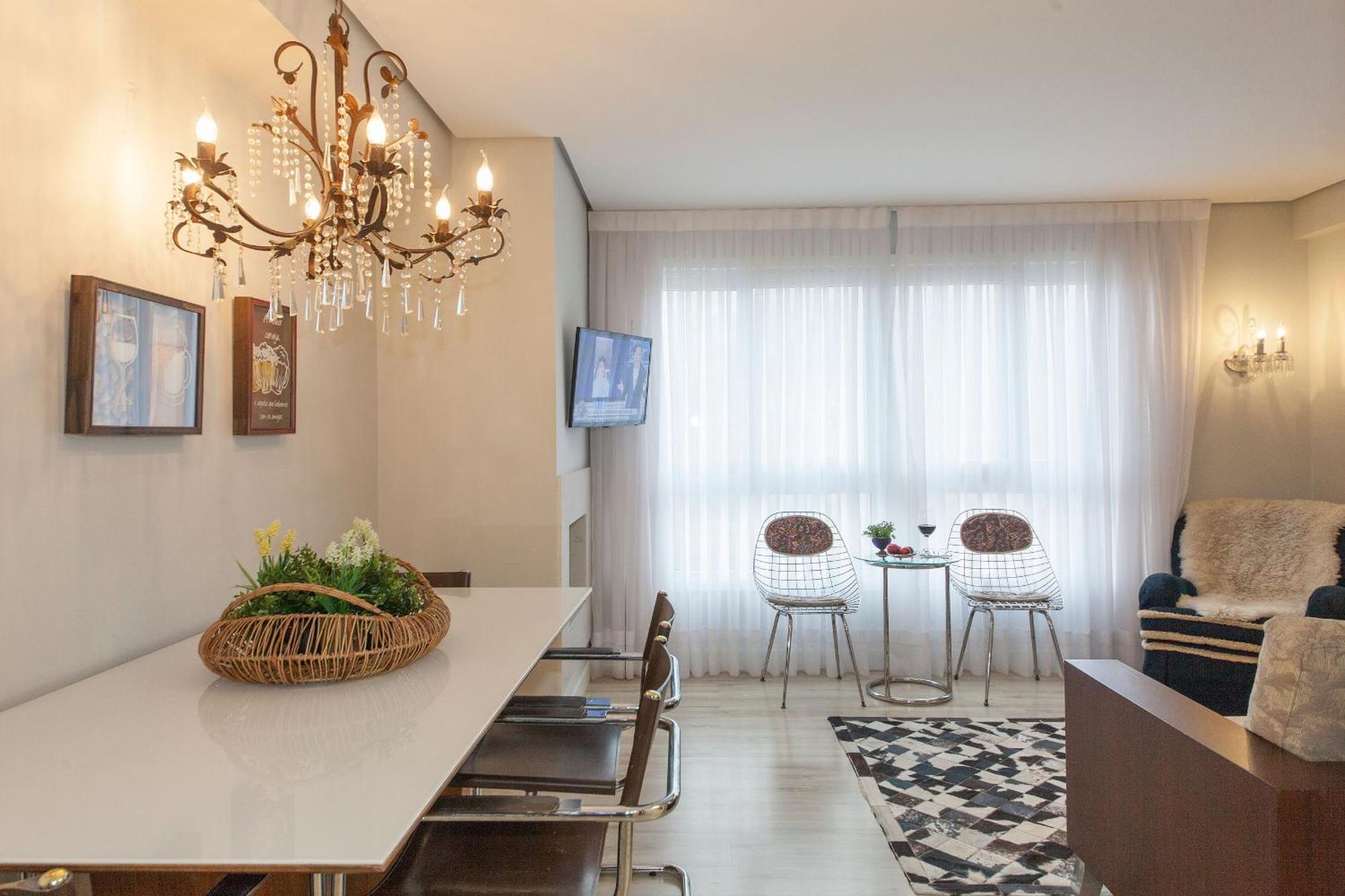 600 Metros, Rua Coberta - Centro Via Florida Apartman Gramado Kültér fotó