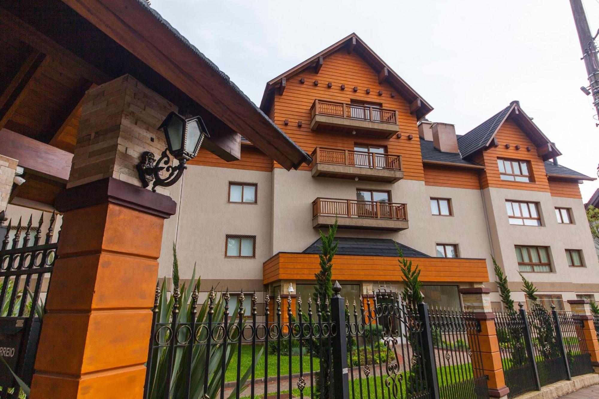 600 Metros, Rua Coberta - Centro Via Florida Apartman Gramado Kültér fotó