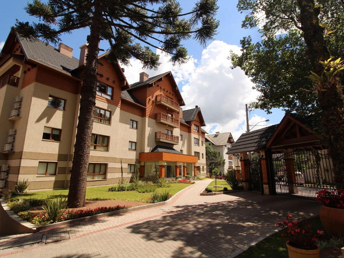 600 Metros, Rua Coberta - Centro Via Florida Apartman Gramado Kültér fotó