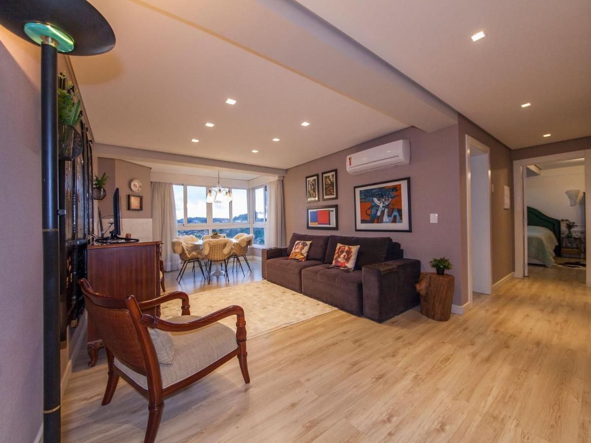 600 Metros, Rua Coberta - Centro Via Florida Apartman Gramado Kültér fotó
