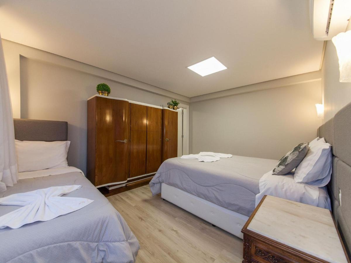 600 Metros, Rua Coberta - Centro Via Florida Apartman Gramado Kültér fotó